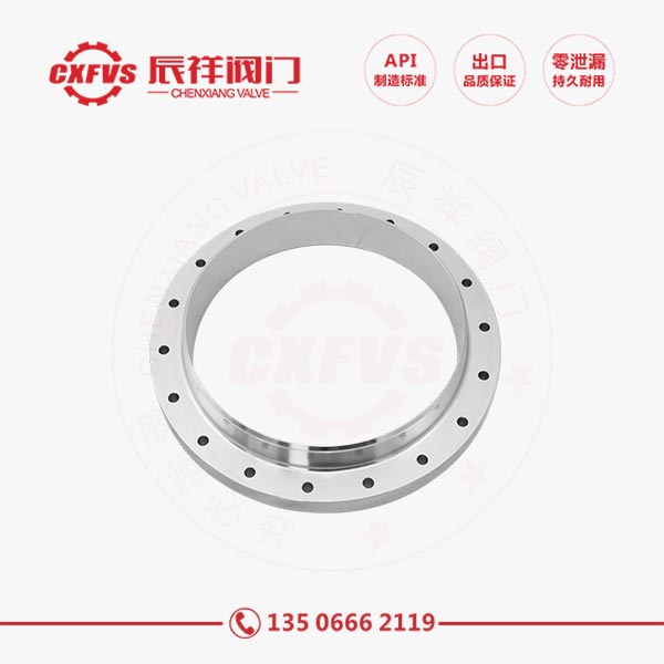 Stainless steel large diameter flange