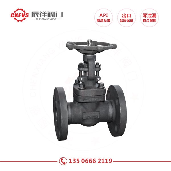 Forged steel flange gate valve