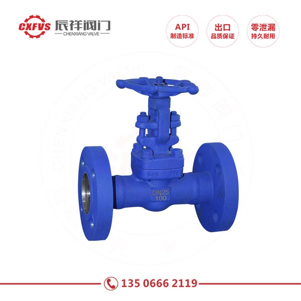 Forged steel flange gate valve