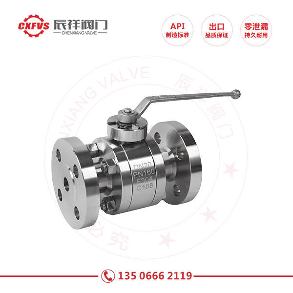 National Standard Three-piece  Flanged Ball Valve